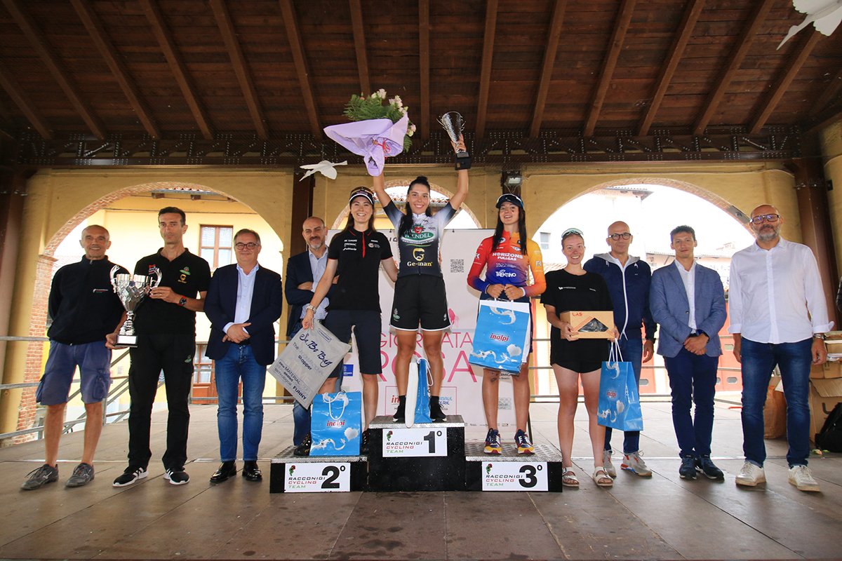 Il podio dell'11° Trofeo Inalpi - credit Flaviano Ossola