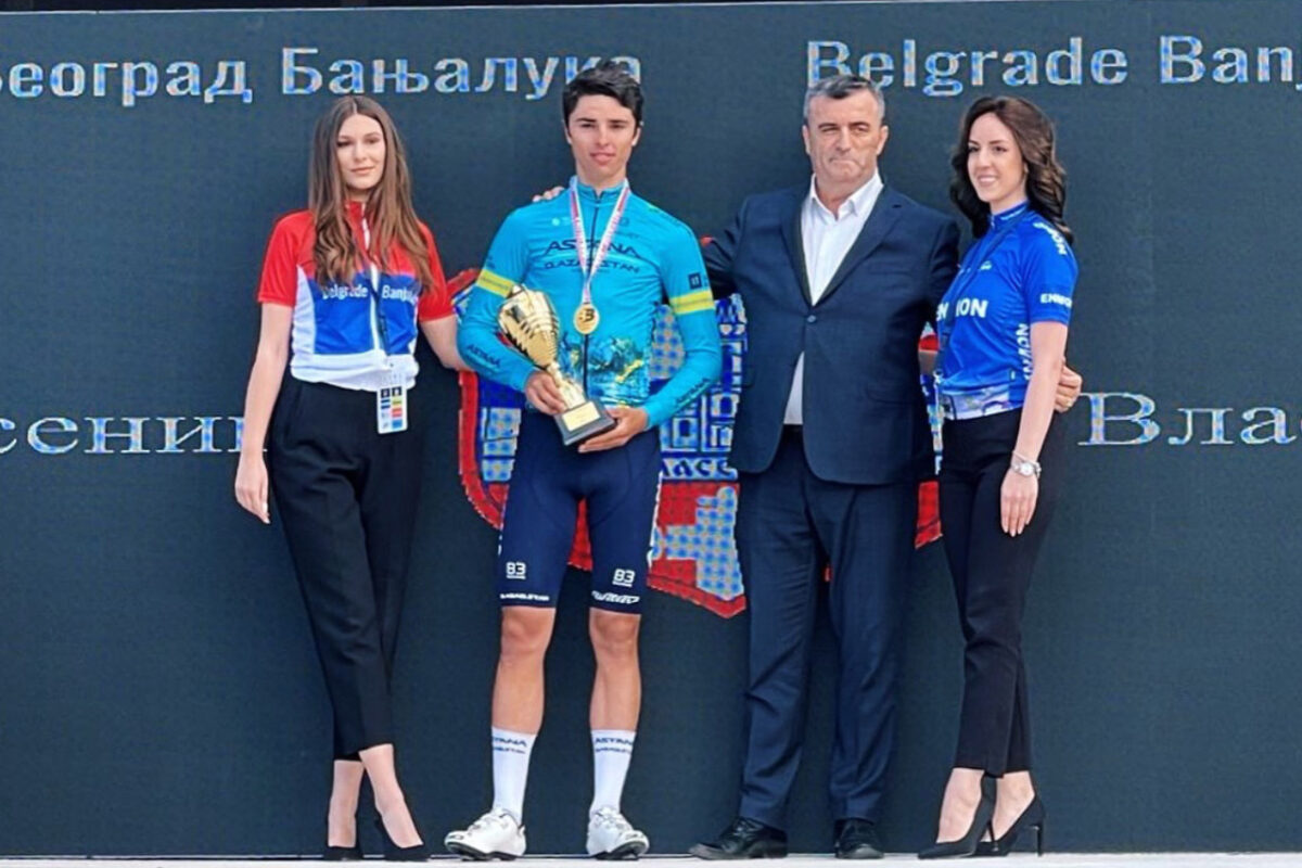 Davide TOneatti vince la seconda tappa del - crdit Astana