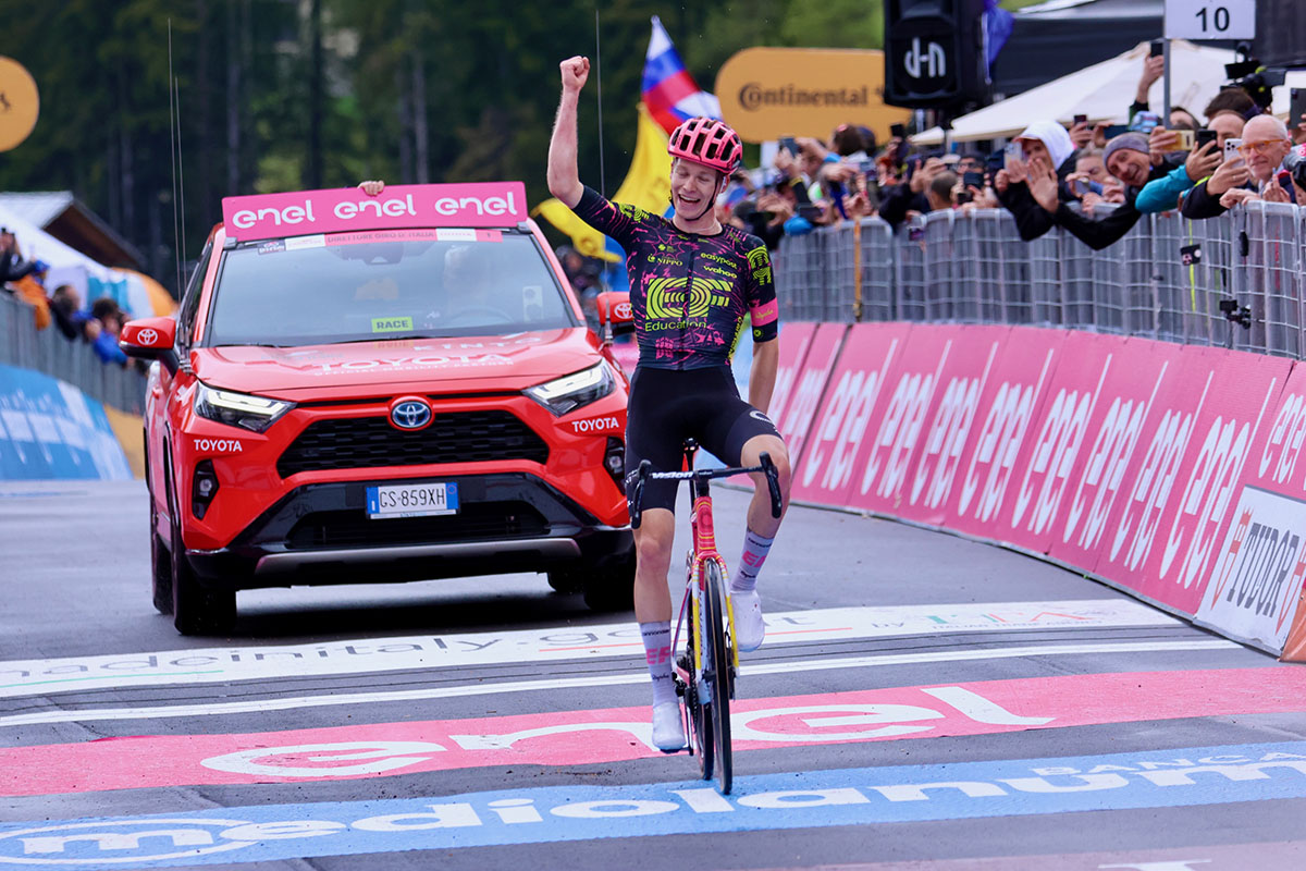 Georg Steinhauser vince la 17esima tappa del Giro d'Italia - credit Photobicicailotto