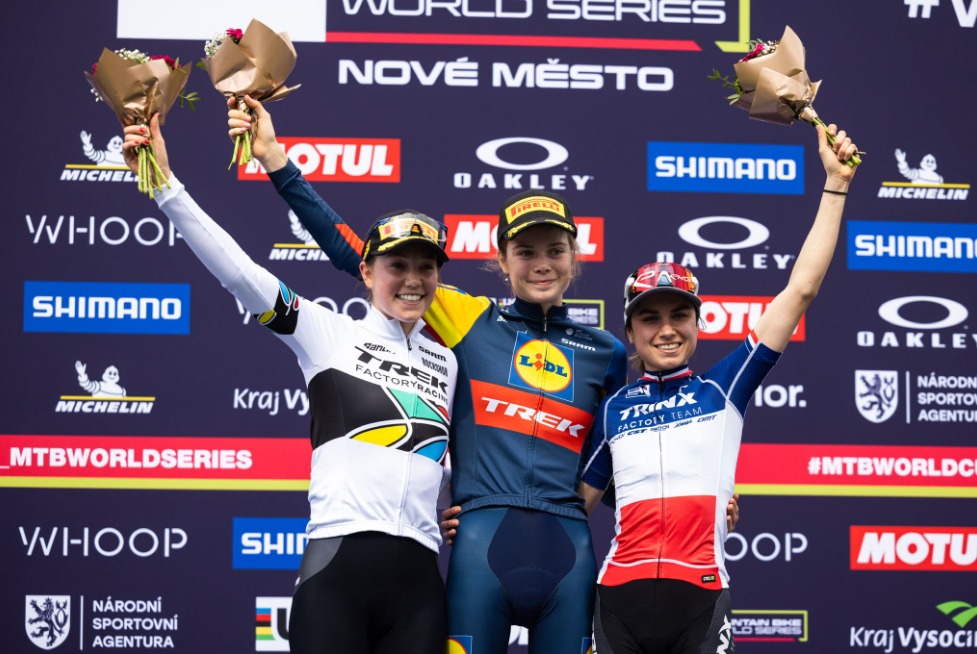 Isabella Holmgren vince l'xco di Nove Mesto - credit HOOP UCI Mountain Bike World Series Michal Cerveny