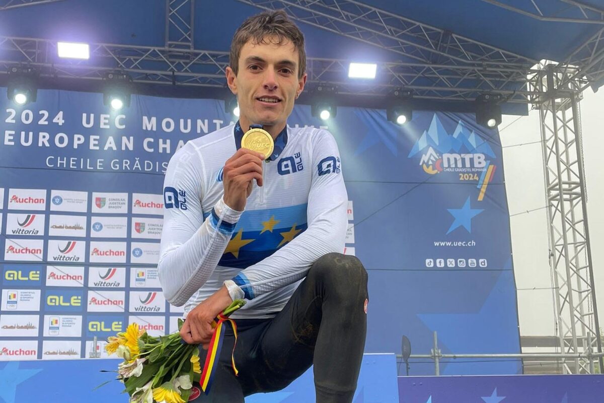 Simone Avondetto campione europeo XCO Elite 2024