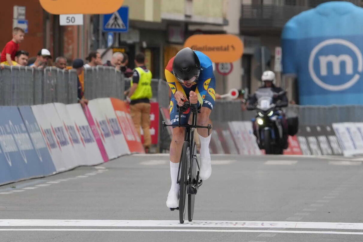 Jakob Soderqvist vince la prima tappa del Giro Next Gen - credit LaPresse