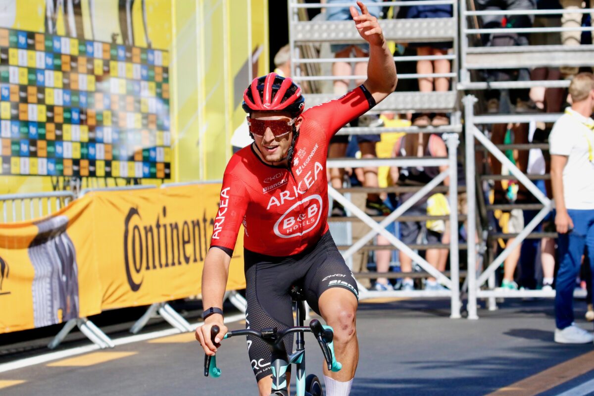 Kévin Vauquelin vince la 2^ tappa Tour de France - foto CAILOTTO