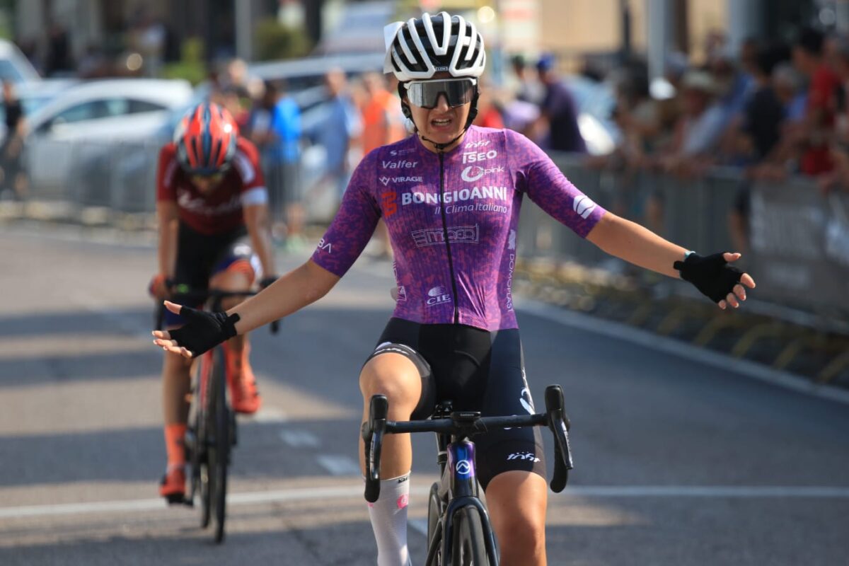 Irene Cagnazzo (Bepink-Bongioanni) vince il Trofeo Prealpi in Rosa - credit Flaviano Ossola