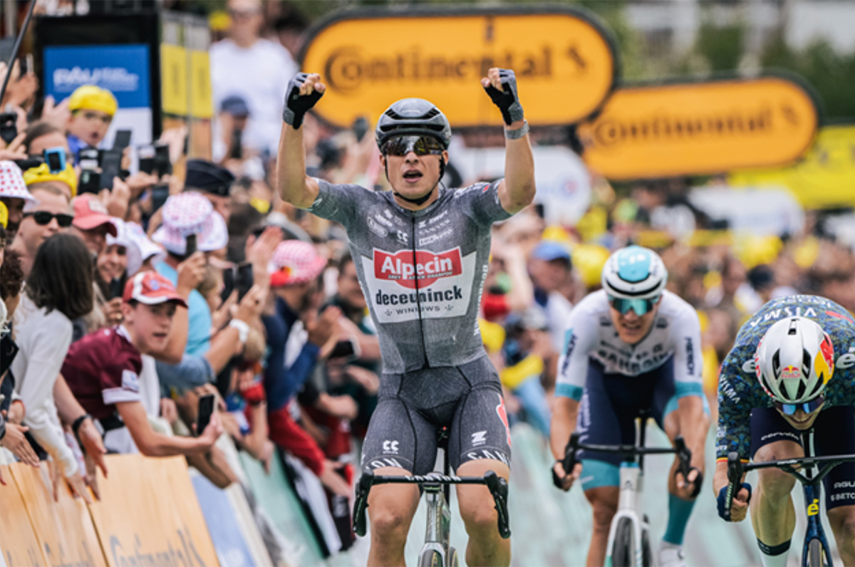 Jasper Philipsen vince la 13esima tappa del Tour de France - credit Charly Lopez