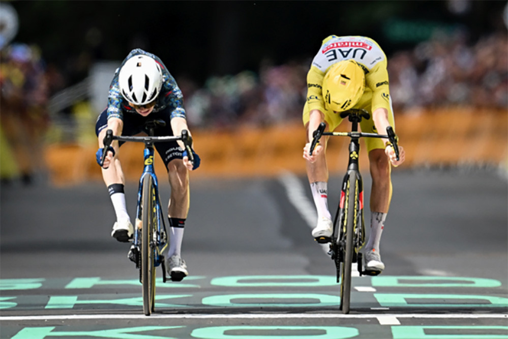 Jonas Vingegaard vince l'11° tappa del Tour de France 2024 - credit Billy Ceusters ASO