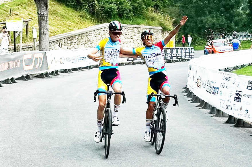 Tommaso Quaglia e Martin Herreno in parata a Montezemolo - credit Rodella