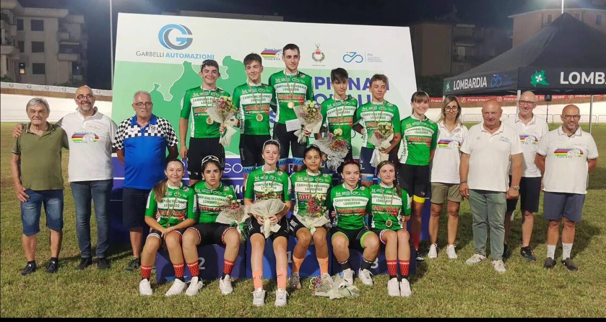 Disputati al Velodromo Pierino Baffi i campionati lombardi giovanili in pista