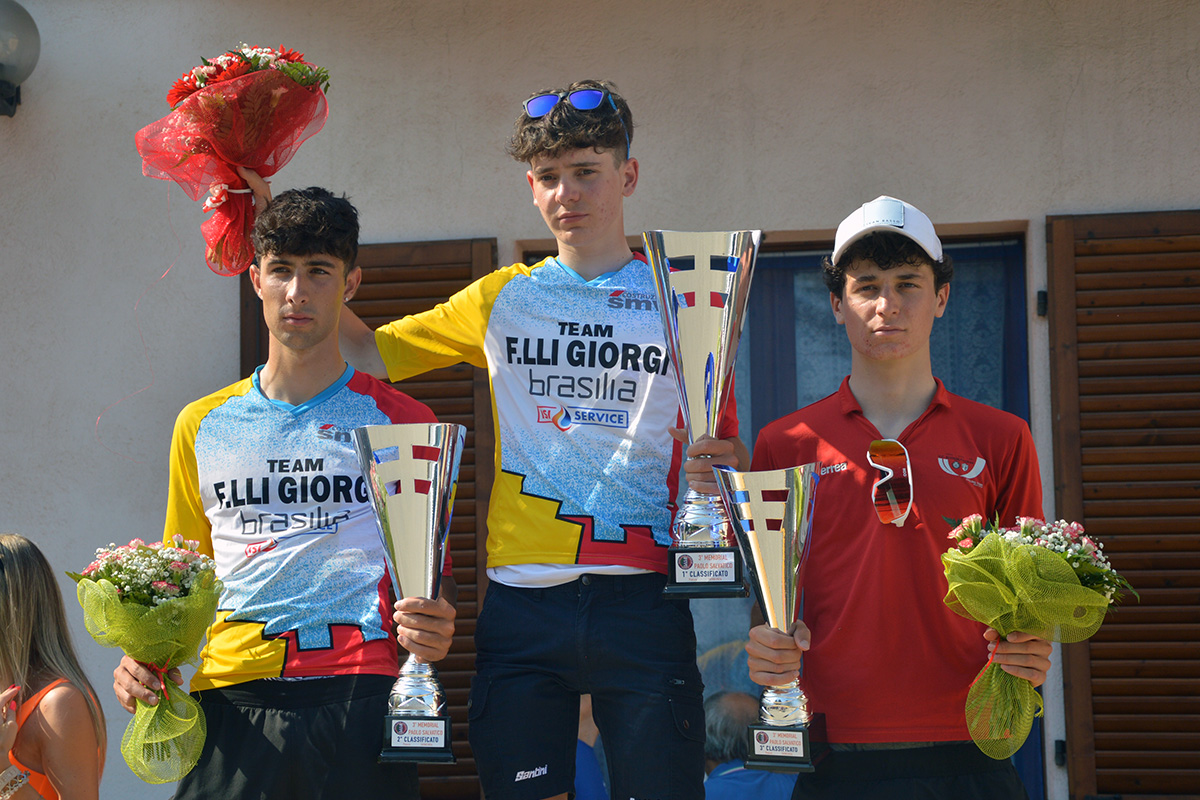 Giacomo Rosato sul podio del 3° Memorial Paolo Salvatico