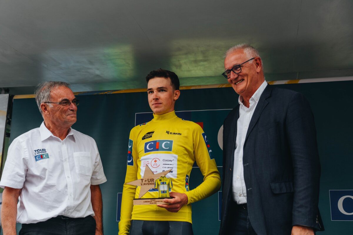 Michael Leonard vince la prima tappa - credit Tour de l'Avenir