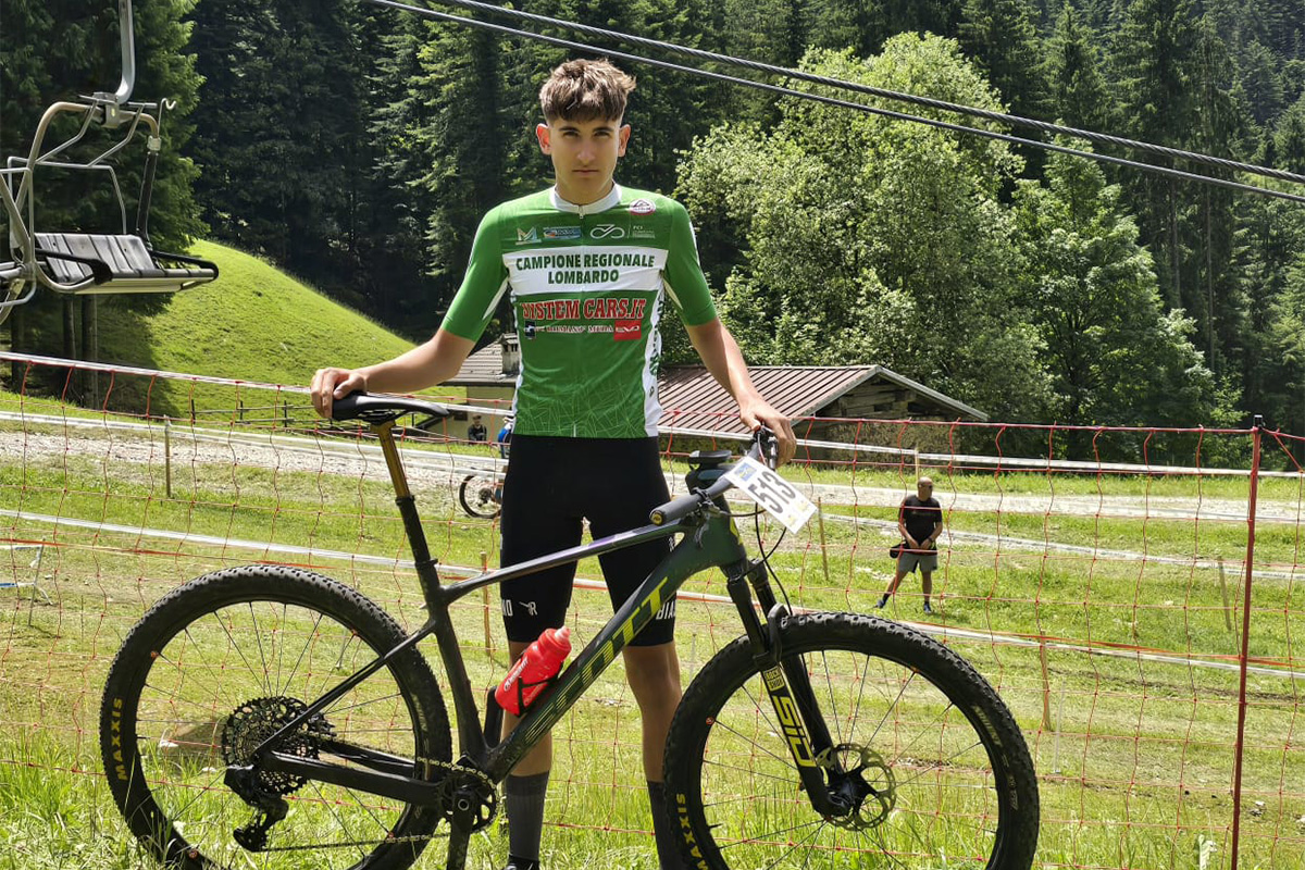 Simone Pesenti campione lombardo mtb 2024