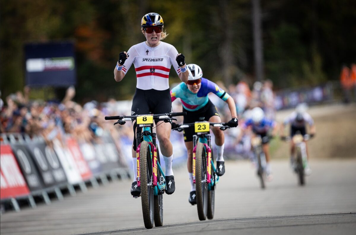 Laura Stigger vince la tappa di Coppa del Mondo di Lake Placid - credit WHOOP UCI Mountain Bike World Series : Michal Cerveny