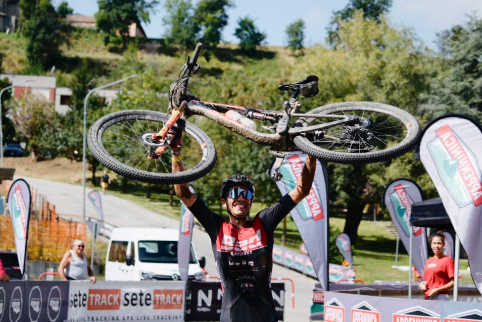 Luca Cacchi ha trovato il successo di tappa a Castelnovo ne' Monti - Credits The Outdoor Lab