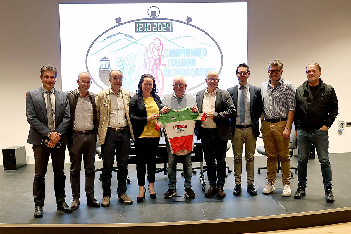 Presentato il Campionato Italiano Cronometro a squadre di Cavaso del Tomba - credit Photors