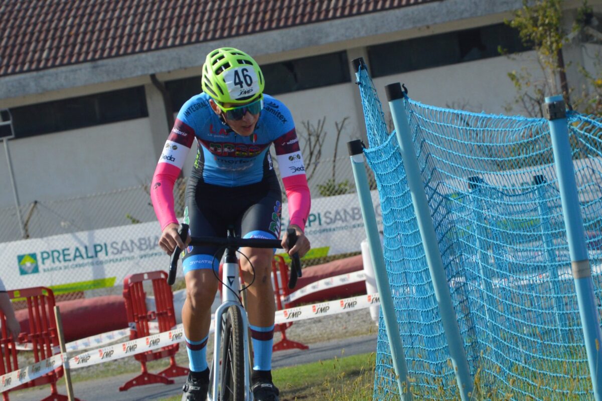 Alessio Borile, vincitore tra gli allievi 1° anno a Salvirola