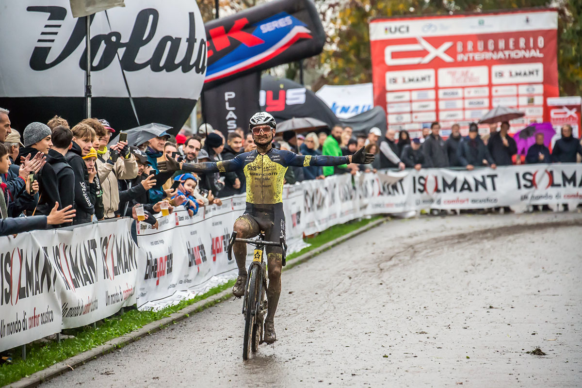 Gioele Bertolini vince il 15° International Cyclocross Increa Brugherio - credit Alessandro Billiani