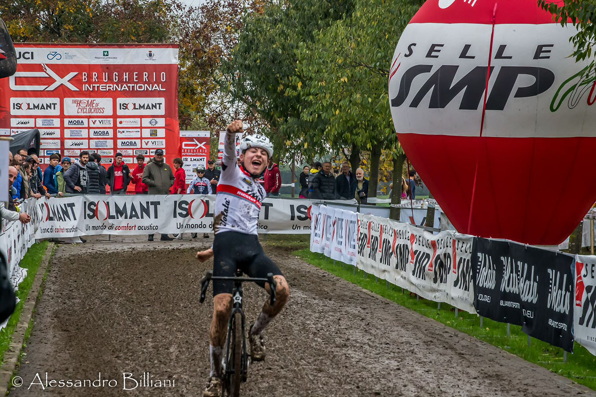 Luca Ferro vince tra gli Esordienti a Brugherio - credit Alessandro Billiani