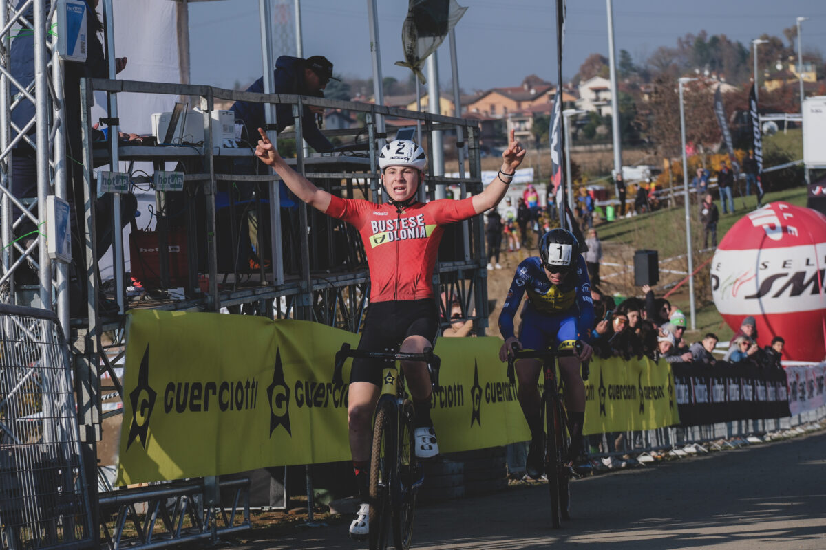 L'esordiente Luca Ferro (Bustese Olonia) vince il 45° GP Guerciotti - credit Lisa Paletti