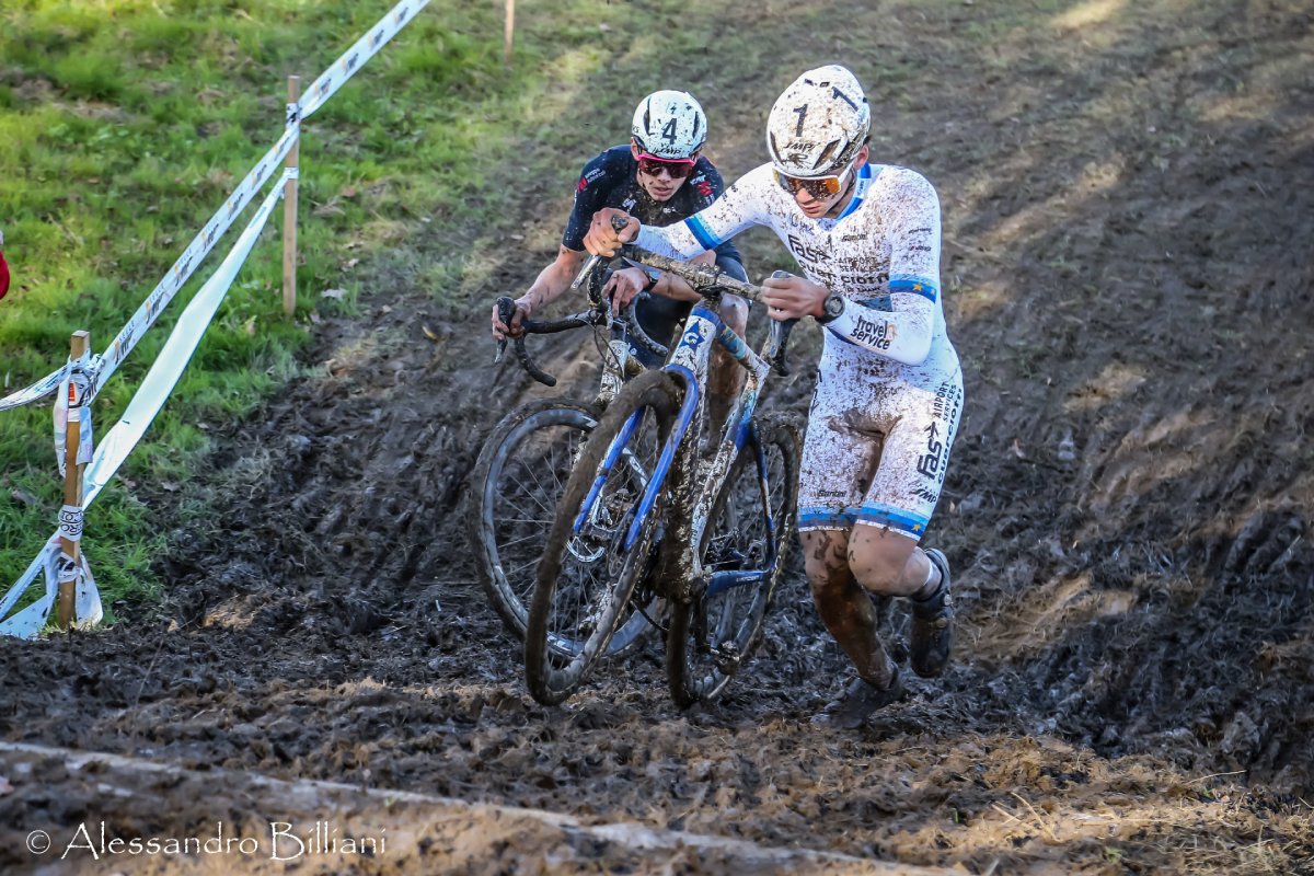 Mattia Agostinacchio, vincitore tra gli juniores al Turin International Cyclocross 2024 - credit Alessandro Billiani