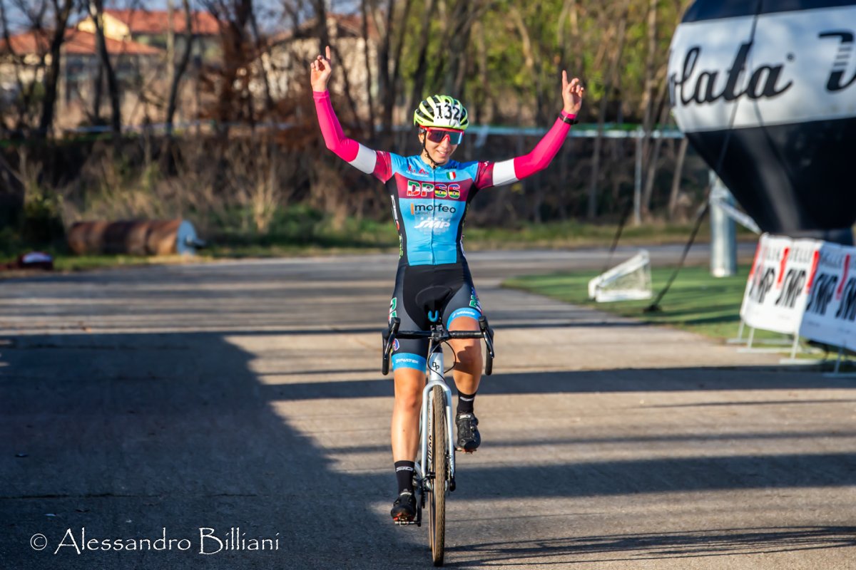 Alice Papo vince il GP Cx Fontanafredda - credit Alessandro Billiani