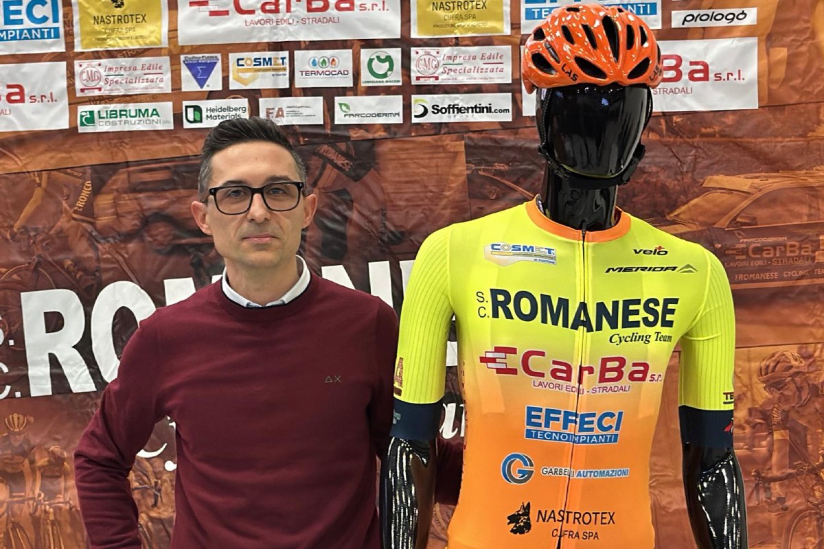 Il team manager della S.C. Romanese Fabio Bazzoni