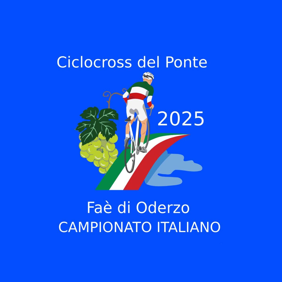 Logo campionato italiano ciclocross 2025 di Faè di Oderzo