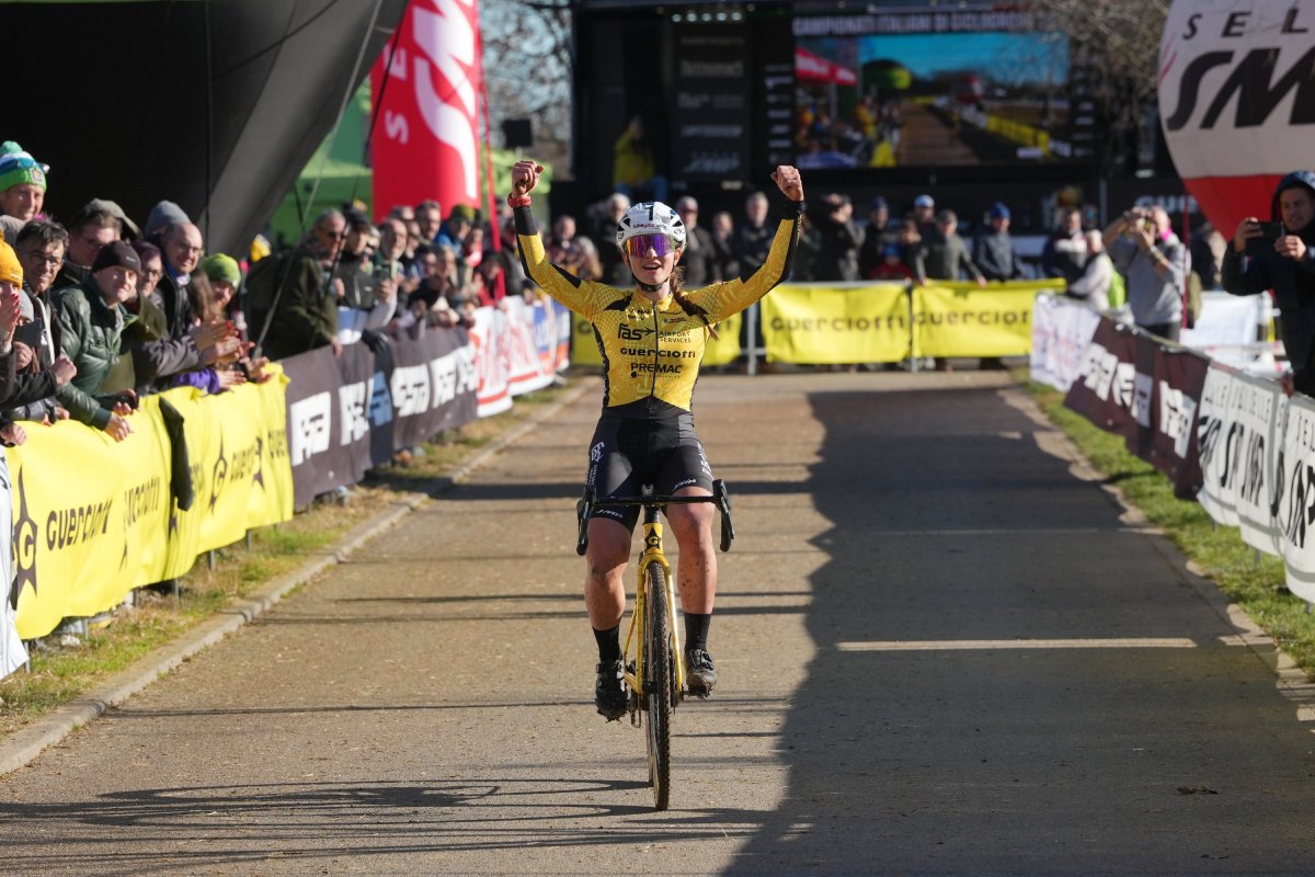 Elisa Ferri vince il campionato italiano di ciclocross 2026 tra le U23 - photo Giorgio De Negri